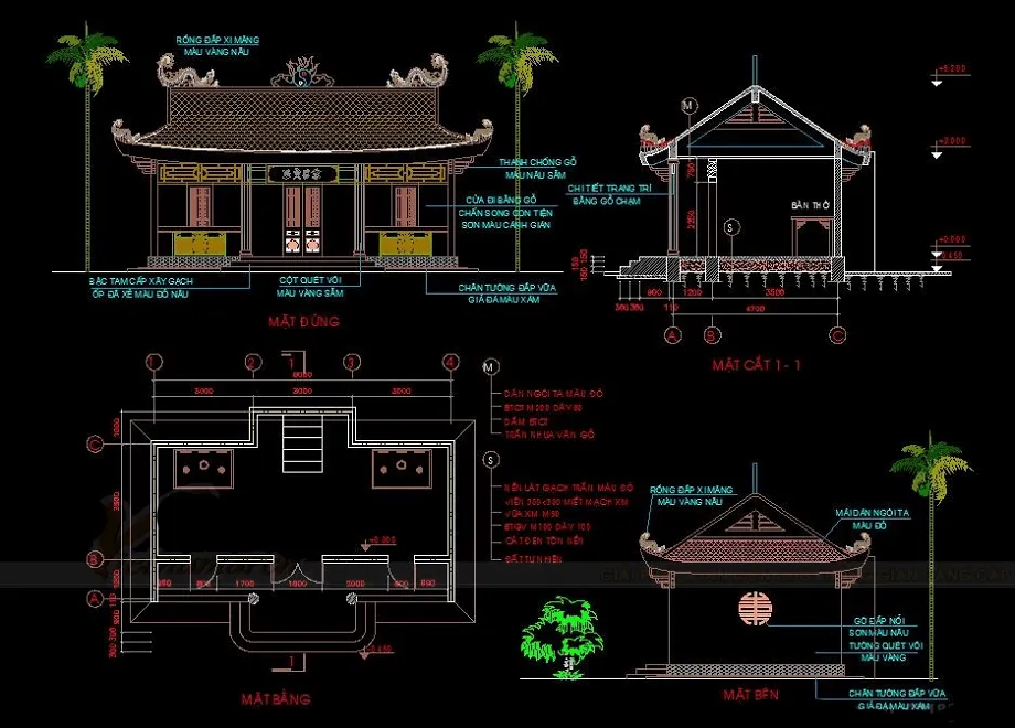 1001+ mẫu nhà thờ họ miền Bắc đẹp và ý nghĩa