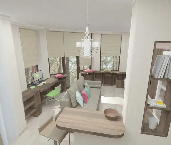 15 mẫu thiết kế nội thất cho căn hộ 60m2 ấn tượng từ cái nhìn đầu tiên