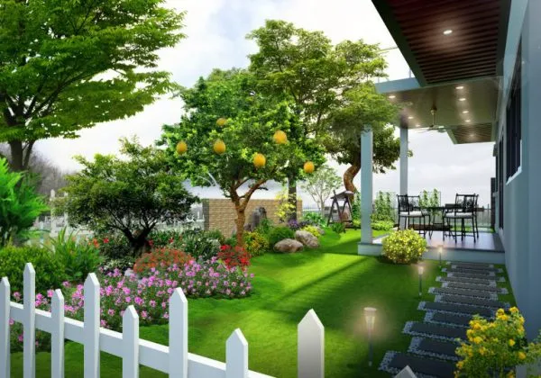 15 mẫu thiết kế sân vườn đẹp khó cưỡng