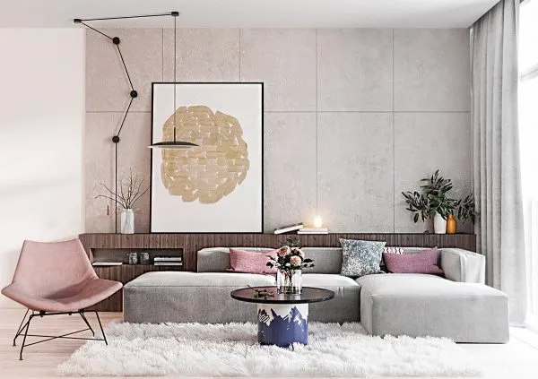 15 ý tưởng thiết kế phòng khách chung cư nhỏ, “siêu” đẹp, “siêu” hiện đại