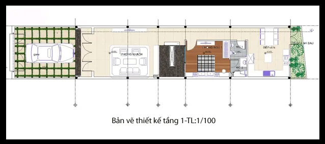 20 mẫu nhà ống 2 tầng 1 tum đẹp tiện nghi cho cuộc sống hiện đại