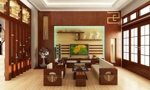 20 mẫu thiết kế nội thất phòng khách bằng gỗ cực kỳ mãn nhãn
