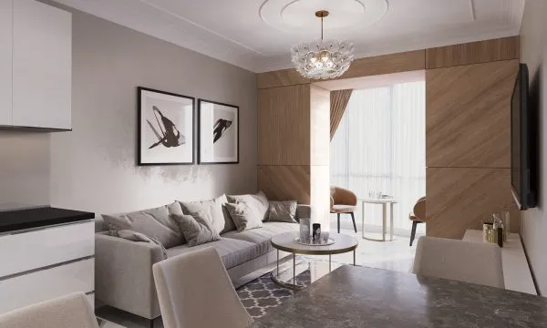 25 mẫu thiết kế nội thất phòng khách biệt thự tân cổ điển cực sang