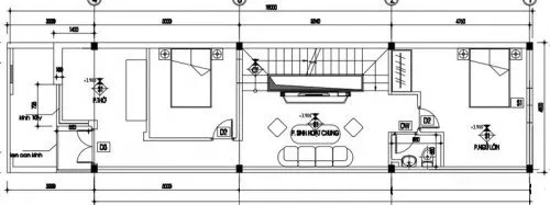 3 mẫu nhà ống 2 tầng đơn giản đẹp kèm bản vẽ