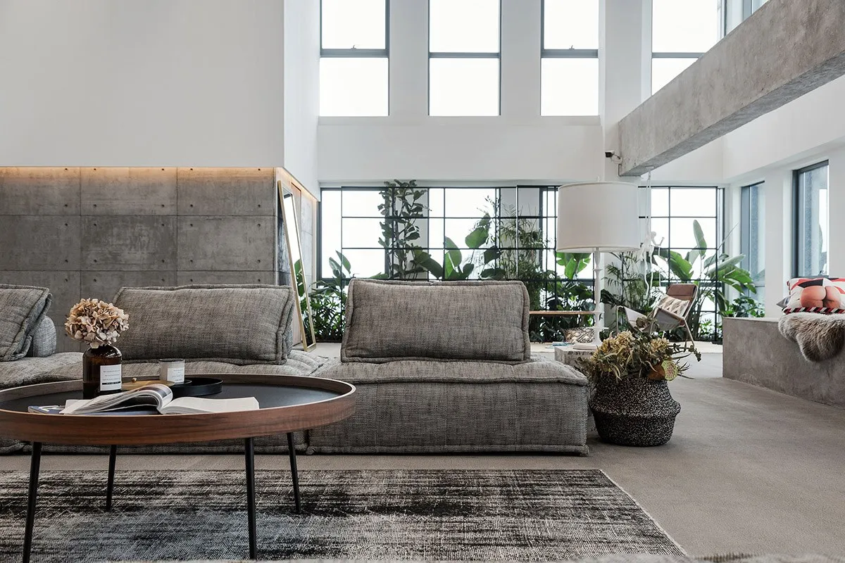 3 mẫu phòng khách màu xám hiện đại giúp không gian thêm sang chảnh