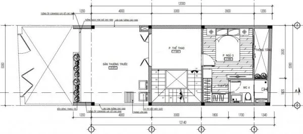 4 mẫu nhà ống 2 tầng 3 phòng ngủ 5×17 đẹp miễn chê