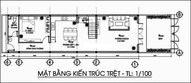 4 mẫu nhà ống 2 tầng 4 phòng ngủ 5×20 đẹp tiện nghi và tiết kiệm chi phí