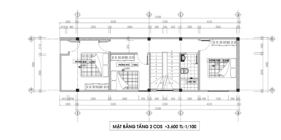 4 mẫu nhà ống 2 tầng 4x15m 3 phòng ngủ đẹp hiện đại ngắm là mê