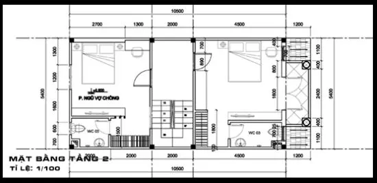 4 Mẫu nhà ống 2 tầng 5x10m đẹp được các cặp vợ chồng trẻ săn đón