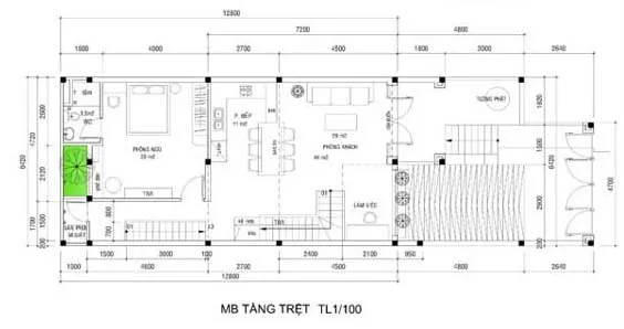 4 mẫu nhà ống 2 tầng 6x13m đơn giản mà đẹp, tiết kiệm chi phí