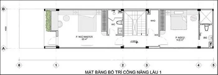 4 mẫu nhà ống 3 tầng 4x17m mái bằng trẻ trung bất ngờ