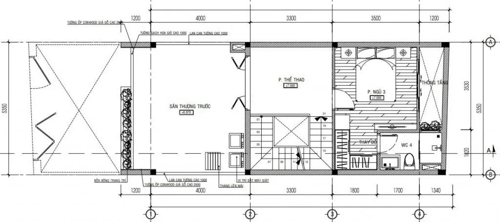 4 mẫu thiết kế nhà 3 tầng 5x17m hiện đại cho gia chủ ở thành phố