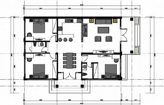 5 bản vẽ nhà cấp 4 nông thôn khoa học nhất nên tham khảo