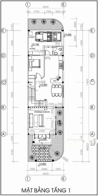 5 gợi ý mẫu nhà 2 tầng 6x18m đẹp được nhiều gia đình yêu thích