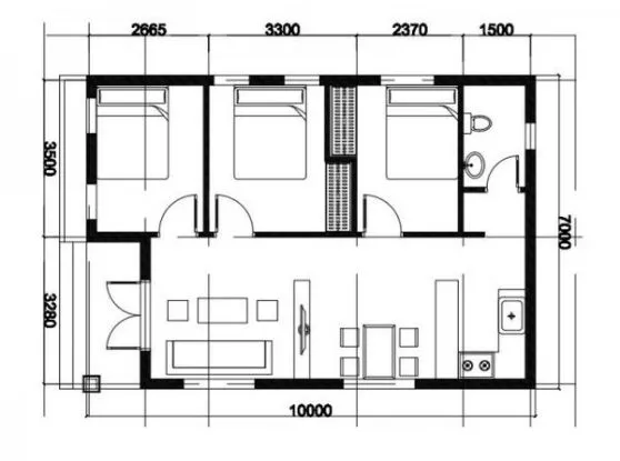 5 mẫu bản vẽ thiết kế nhà cấp 4 đẹp nên lưu tâm khi xây nhà