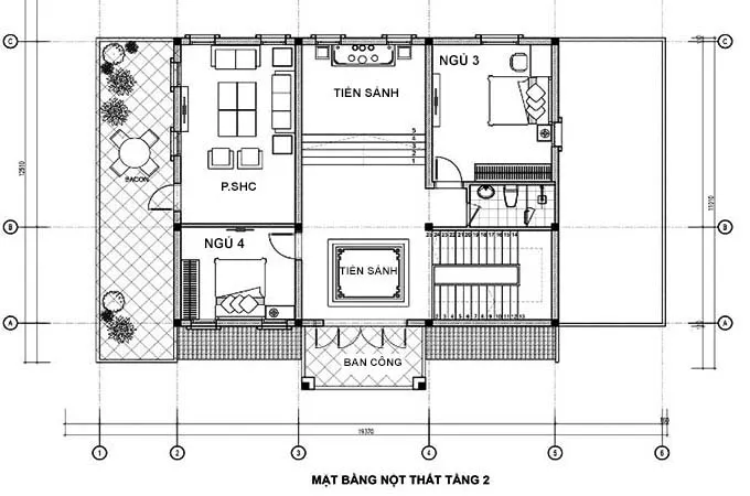 5 mẫu biệt thự 2 tầng 4 phòng ngủ cuốn hút, thôi miên mọi ánh nhìn