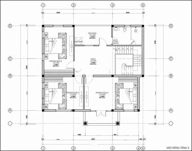 5 mẫu biệt thự 2 tầng kiểu Châu Âu sang trọng nhất