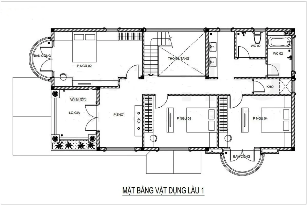 5 mẫu biệt thự 2 tầng kiểu Châu Âu sang trọng nhất