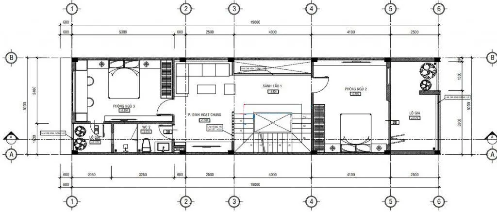 5 mẫu nhà 2 tầng 4 phòng ngủ 100m2 đầy đủ công năng và tính thẩm mỹ