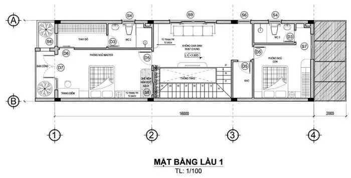 5 mẫu nhà 2 tầng 6x16m đẹp với không gian sống thoải mái và tiện nghi