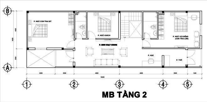 5 mẫu nhà 2 tầng 6x20m đẹp nhìn muốn xây ngay khi có đất