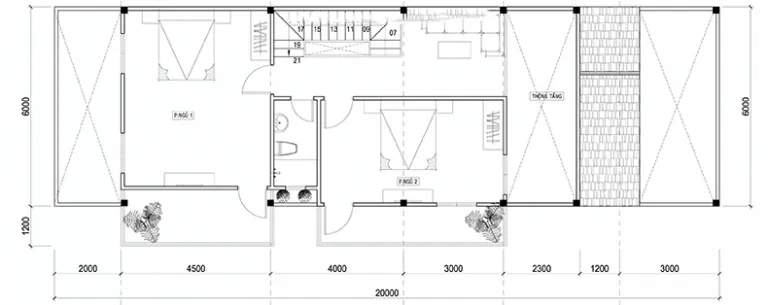 5 mẫu nhà 2 tầng 6x20m đẹp nhìn muốn xây ngay khi có đất