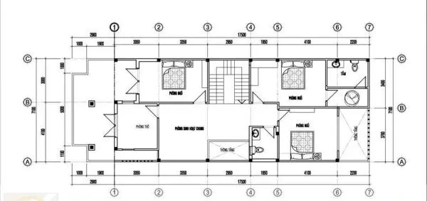 5 mẫu nhà 2 tầng 7x17m tiêu biểu để các gia chủ tham khảo chọn lựa