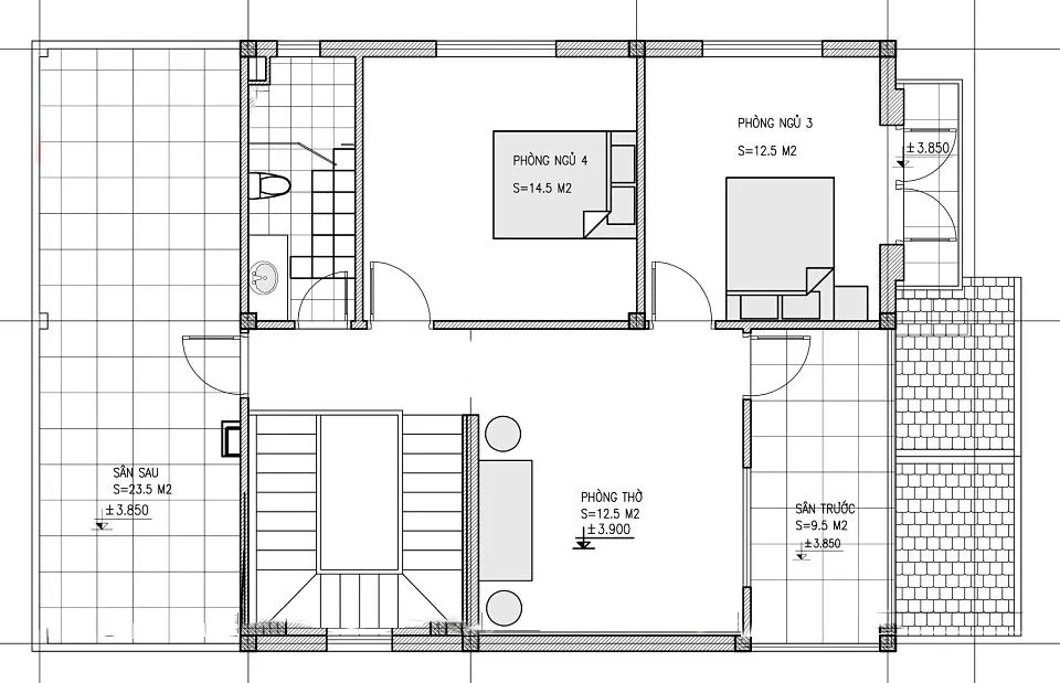 5 mẫu nhà 2 tầng mái thái 8x10m đẹp ai nhìn cũng mê