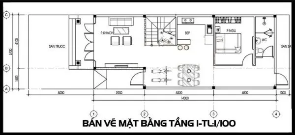 5 mẫu nhà cấp 4 có gác lửng 6x14m đẹp và sang trọng