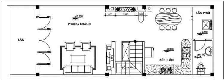 5 mẫu nhà cấp 4 có gác lửng 6x14m đẹp và sang trọng