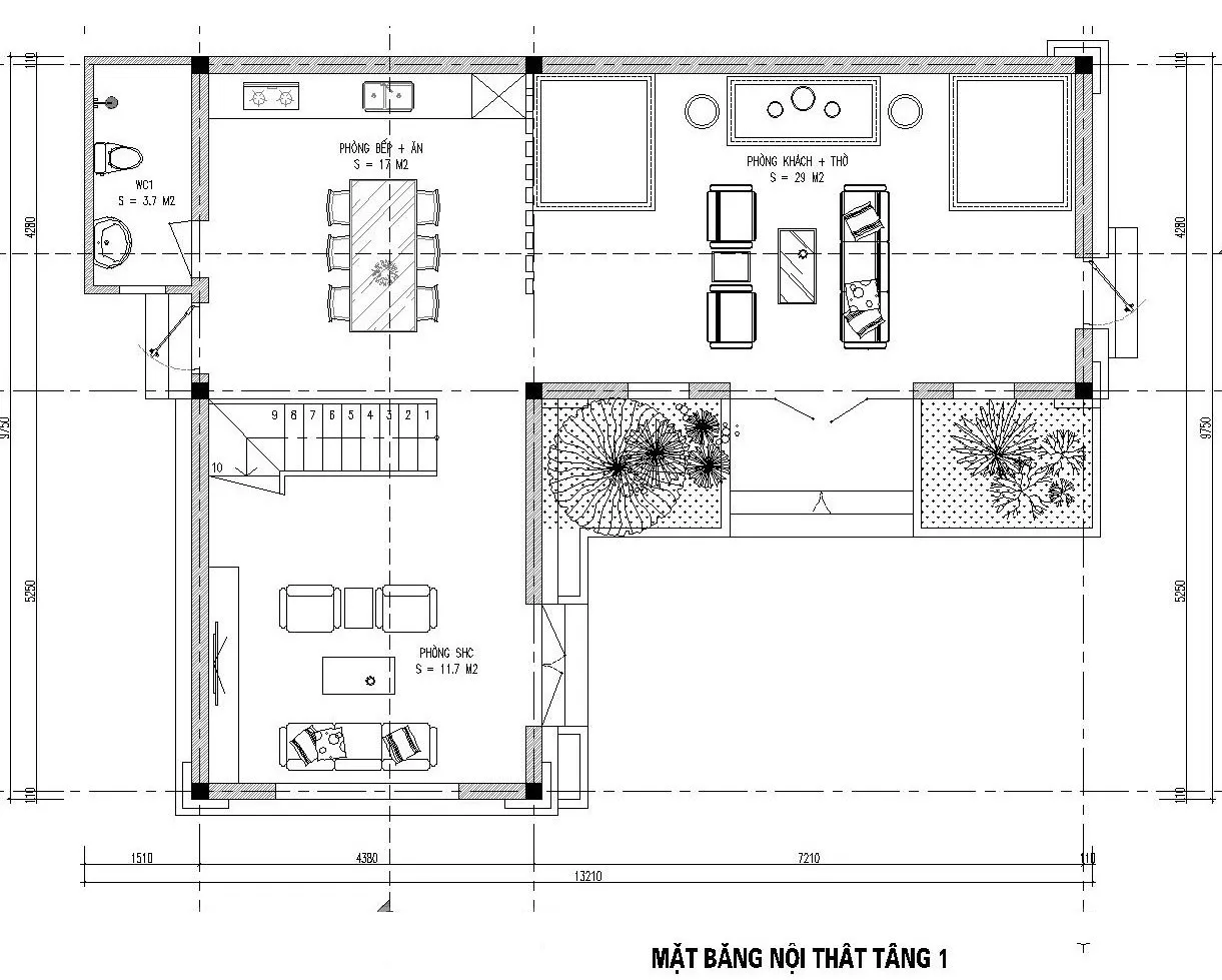 5 mẫu nhà chữ l 2 tầng 80m2 mái thái đẹp hot nhất 2024