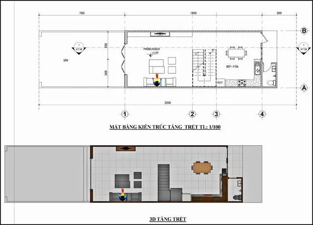 5 mẫu nhà ống 2 tầng 5x12m đẹp hiện đại đang được săn lùng