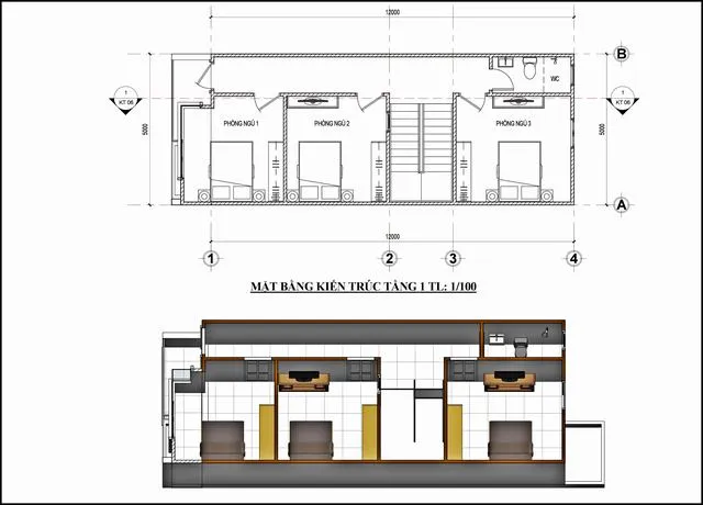 5 mẫu nhà ống 2 tầng 5x12m đẹp hiện đại đang được săn lùng