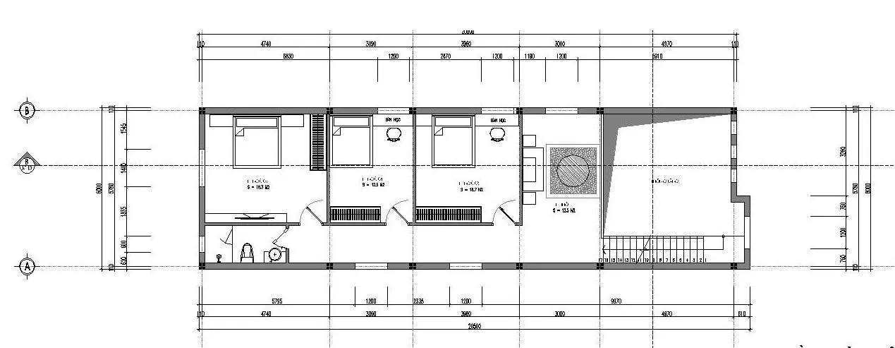 5 mẫu nhà ống 2 tầng 6x20m đẹp hiện đại khó rời mắt