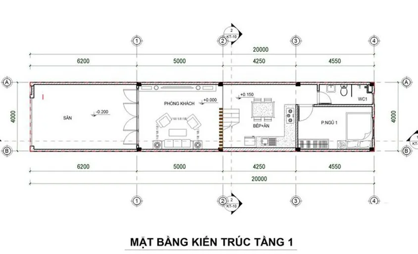 5 mẫu nhà ống 2 tầng đẹp 4×20 ấn tượng từ cái nhìn đầu tiên