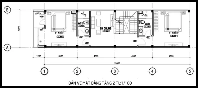 5 mẫu nhà ống 3 tầng 1 tum 4x15m đẹp và hiện đại