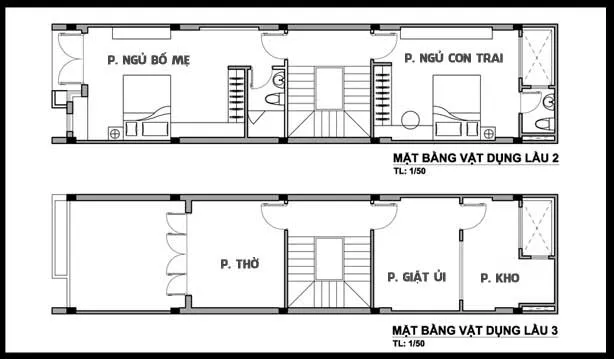 5 mẫu nhà ống 3 tầng 1 tum 4x15m đẹp và hiện đại