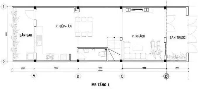 5 mẫu nhà ống 3 tầng 5x12m được nhiều gia chủ quan tâm