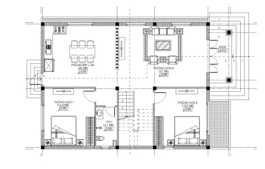 5 mẫu thiết kế nhà 2 tầng 9x13m đẹp sang trọng ai cũng cần tham khảo