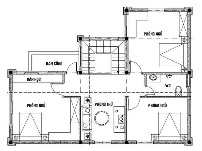 5 mẫu thiết kế nhà 2 tầng 9x13m đẹp sang trọng ai cũng cần tham khảo