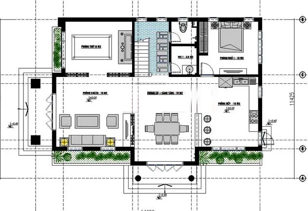 5 mẫu thiết kế nhà 2 tầng 9x13m đẹp sang trọng ai cũng cần tham khảo