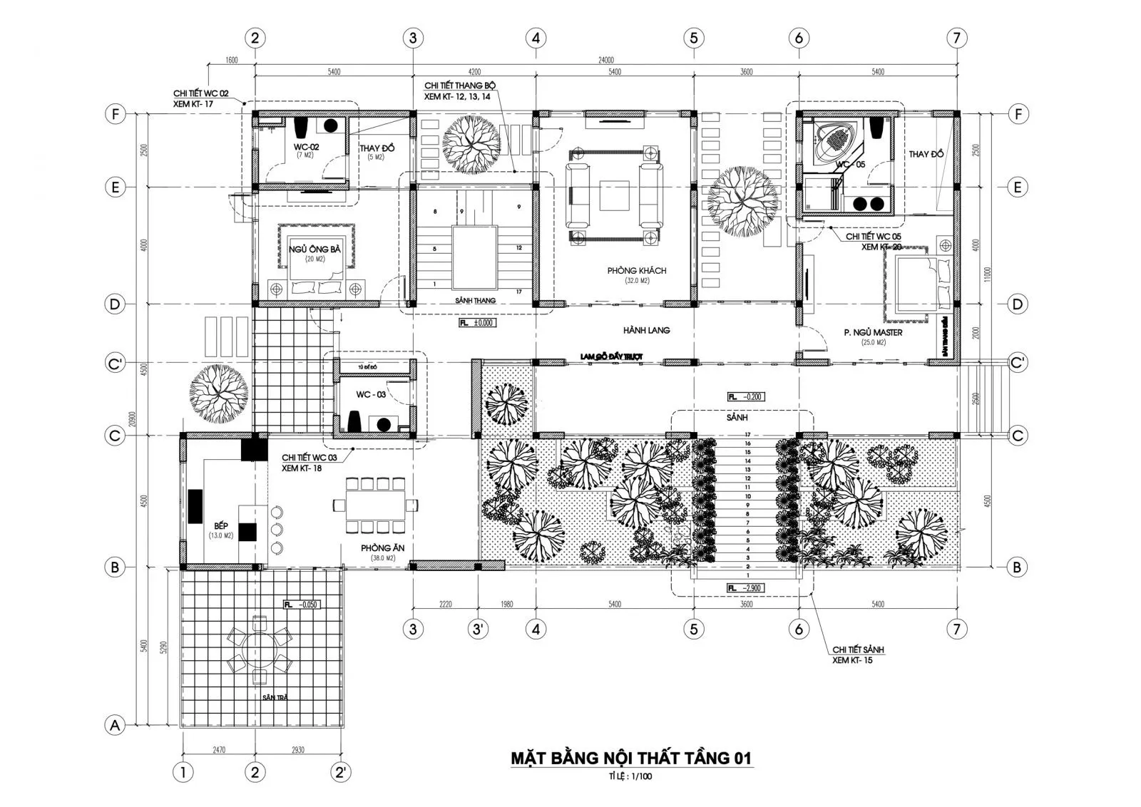 6 Mẫu bản vẽ thiết kế nhà 2 tầng hoàn chỉnh khoa học nhất hiện nay