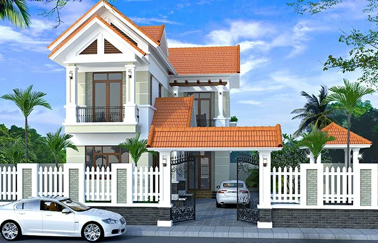 6 mẫu nhà 2 tầng 100m2 4 phòng ngủ đa dạng phong cách và thiết kế