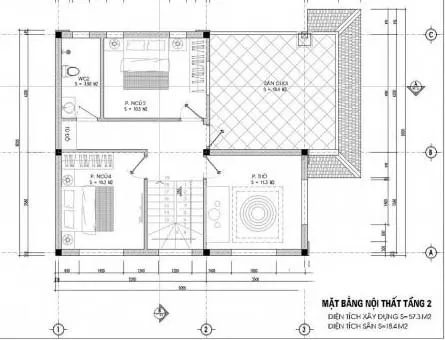 6 mẫu nhà 2 tầng 4 phòng ngủ 80m2 đẹp không nên bỏ qua