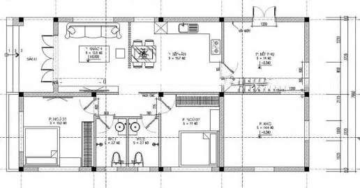 6 mẫu nhà cấp 4 8×15 đẹp miễn chê, nhìn muốn xây ngay