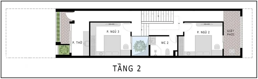 6 mẫu nhà ống 2 tầng 4x20m 2021 hot có mặt bằng chi tiết công năng