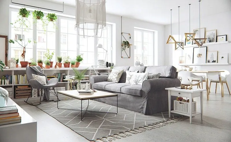 9 cách trang trí phòng khách đơn giản đẹp “mê ly”
