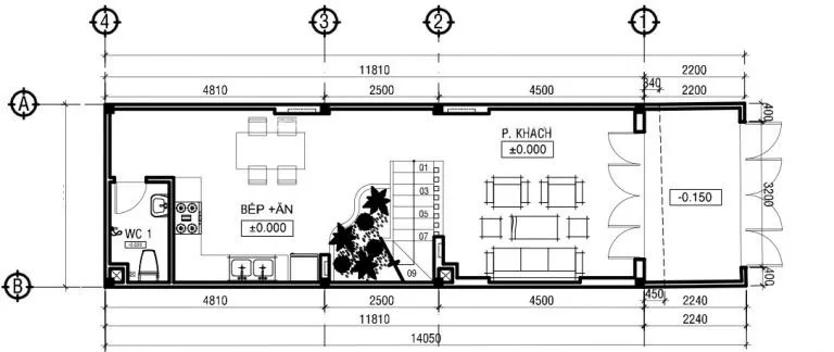 Bật mí 4 mẫu thiết kế nhà 3 tầng 5x13m khiến bao người say đắm