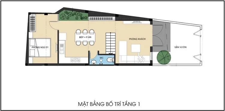 Bật mí 4 mẫu thiết kế nhà 3 tầng 5x13m khiến bao người say đắm