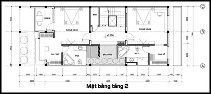 Bộ sưu tập 6 mẫu nhà ống 2 tầng mặt tiền 7m đẹp mãn nhãn